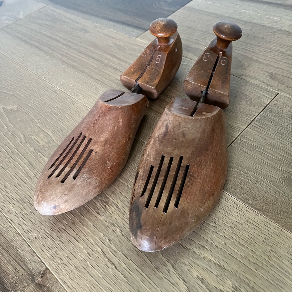 Vintage Wooden Shoe Stretchers / Cobbler Forms